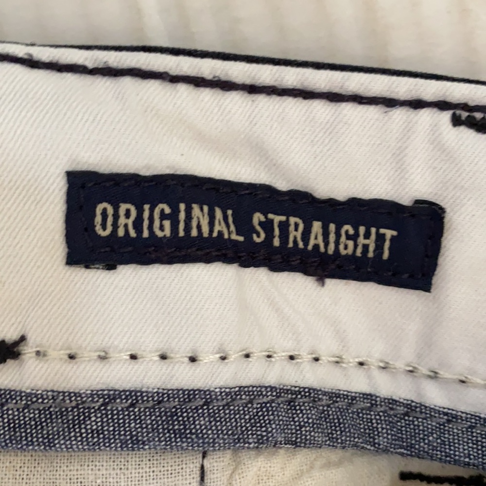 American Eagle Men Original Straight Black Chinos. - Picture 3 of 4